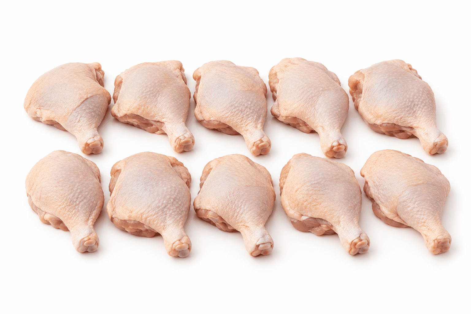 Ilustrasi AI ayam parting 10 / ayam potong 10